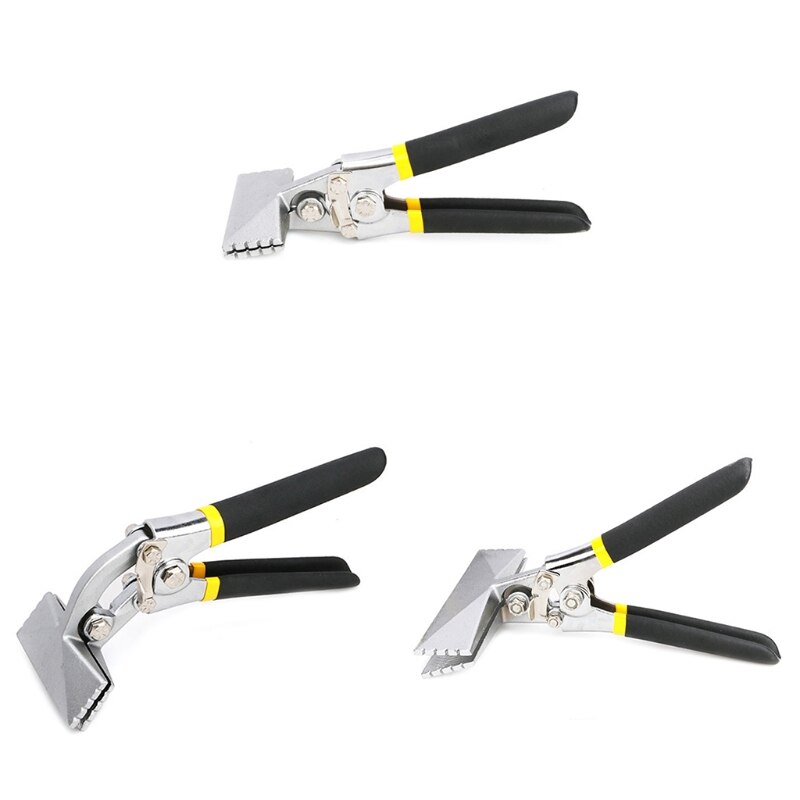 Sheet Metal Bending Pliers Hand Seamer Wide Jaw Straight 80mm/150mm Elbow 80mm