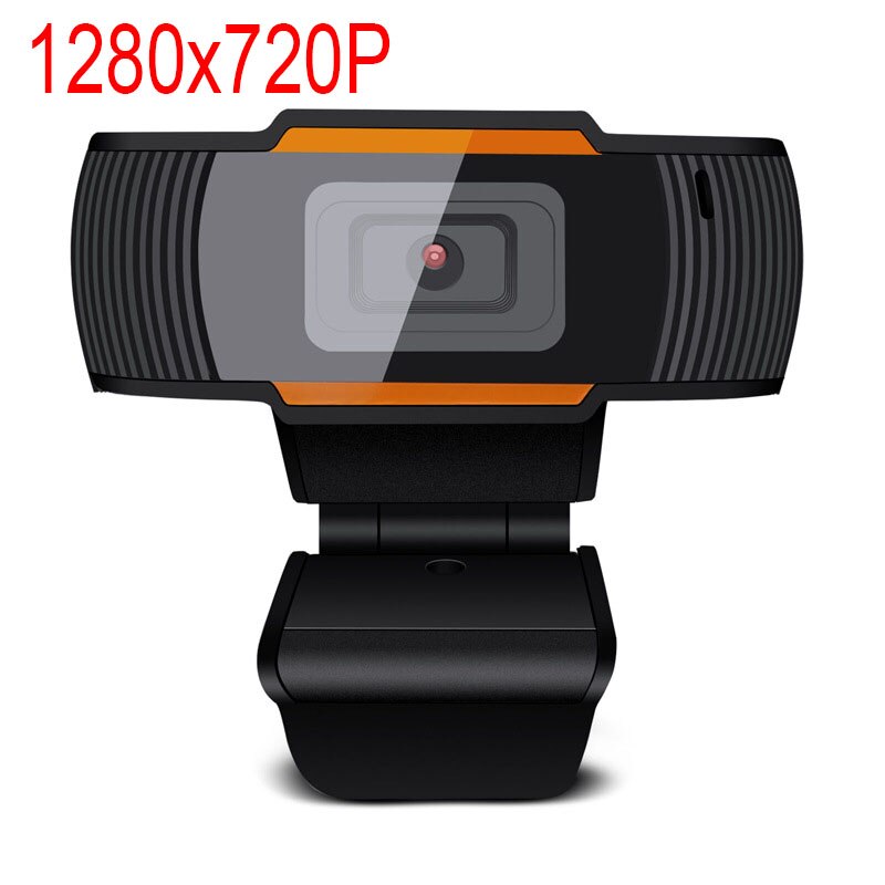 30 degrés rotatif 2.0 Hd Webcam 1080p Usb caméra vidéo enregistrement Web caméra avec Microphone pour ordinateur de bureau: 720P