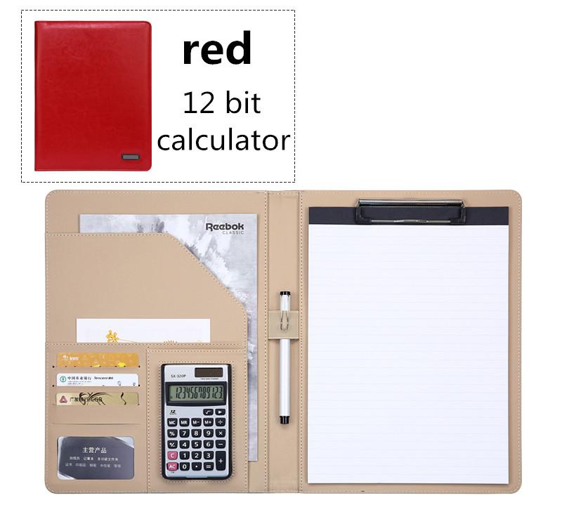 A4 Multifunktions Ordner Mit Metall Rechner Kortex Neue Ordner Verkäufe Ordner Manager Ordner: 6