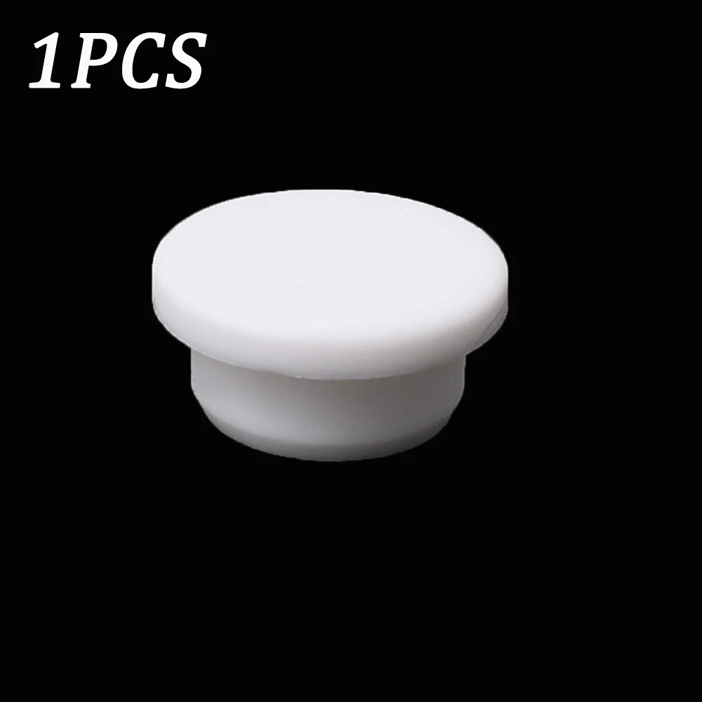 5/1PCS Wash Basin Overflow Ring Kitchen Bathroom Sewer Drain Cover Sink Seal Plug Bathtub Rubber Stopper for Kitchen Accessories: WHITE