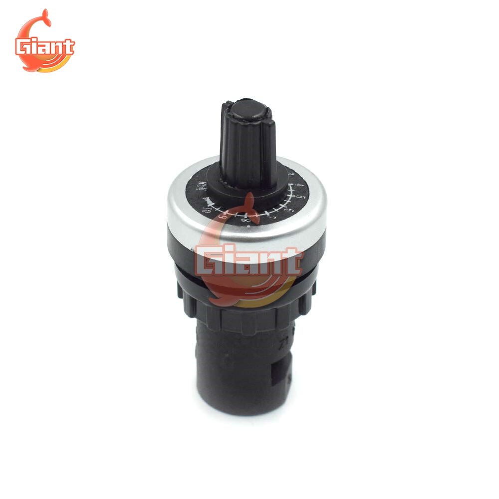 LA42DWQ-22 22mm 1K 2K ohm Governor Rotary Potentiometer Inverter Converter Resistance Variable Frequency Converter 5K 10K 20K
