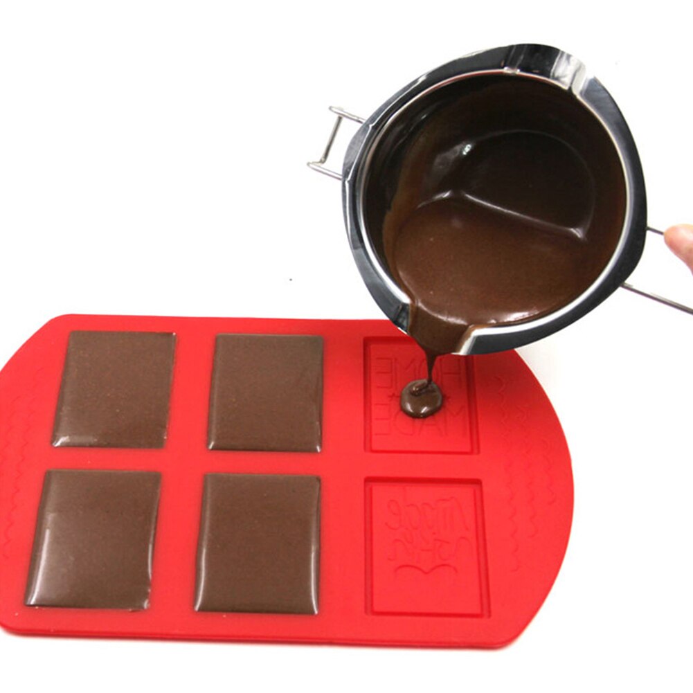 400ML Easy Clean Home Melting Pot Double Boiler Chocolate Candy Pastry Long Handle Stainless Steel Portable Kitchen Baking Tool