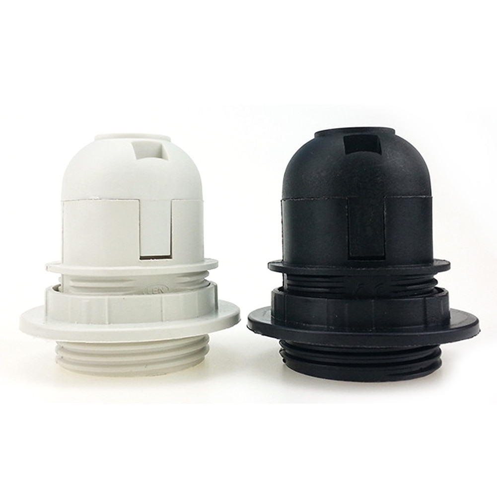 1PC 250V Small E27 Screw Light Bulb Holder Pendant Socket Lampshade Collar Ring Lamp Holder