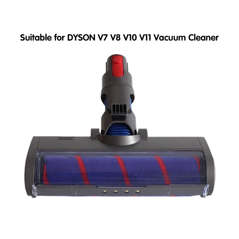 Elektrisk mopp for dyson støvsuger  v7 v8 v10 v11 fluffy myk rullebørstehode erstatning elektrisk mopphode tilbehør