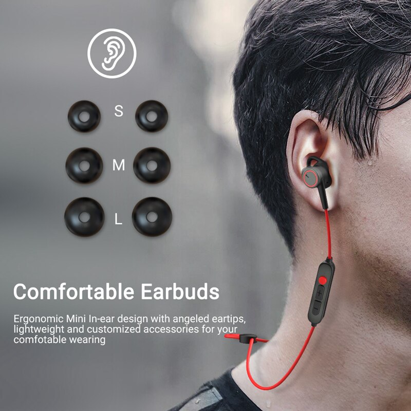 Langsdom L80 Bluetooth Oortelefoon Draadloze Hoofdtelefoon Hifi Bass IPX6 Waterdichte Sport Draadloze Koptelefoon Fone De Ouvido Bluetooth