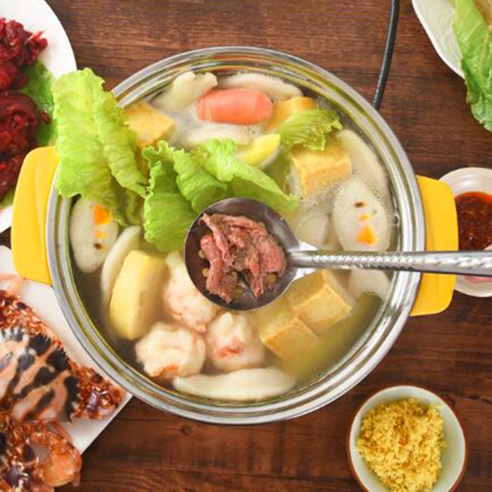 Multifunctional electric cooker Stainless steel Plastic Home appliances Double firepower Anti-dry function pot