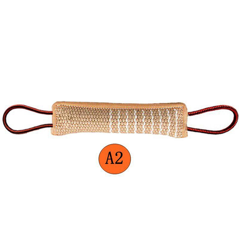 Durable correa para morder para adiestramiento de perros almohada manga para la formación de Malinois pastor alemán perro mascota de juguete perro suministros: A2