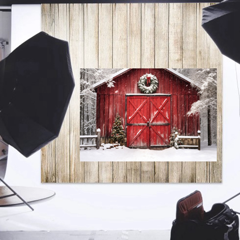 210Cm X 150Cm Children Christmas Photo Studio Background Cloth Christmas Photography Backdrops ,8342