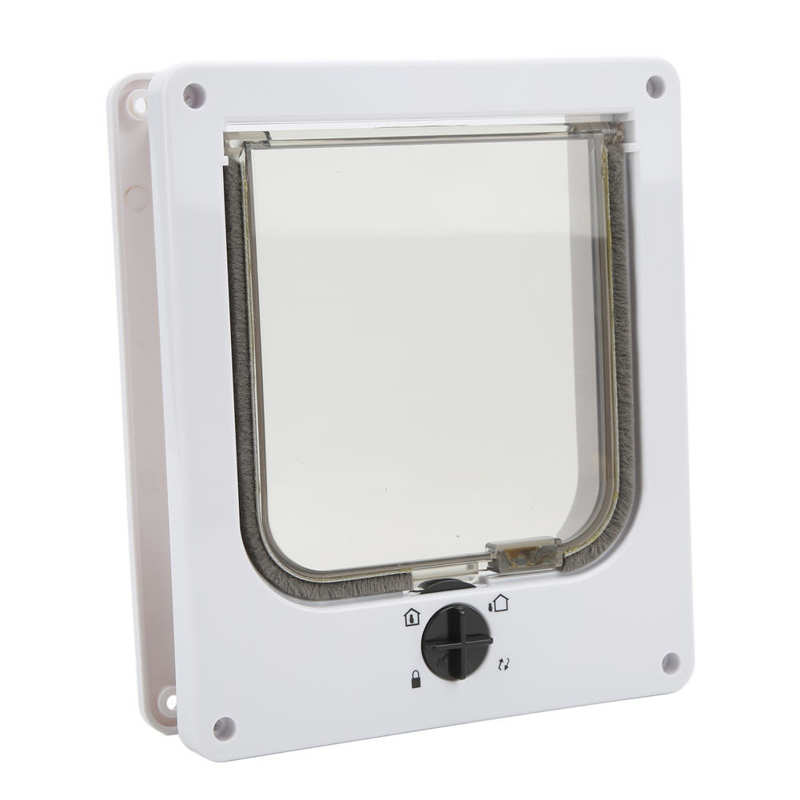 Cat Door Interior Exterior Cat Door 4 Modes for Pets