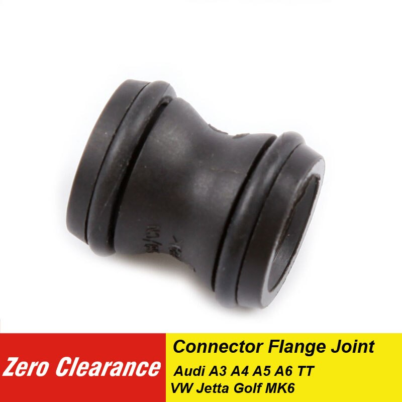 06H 121 131 C Plastic Water Pump To Oil Cooler Coolant Pipe Connector Flange Joint For A3 A4 A5 A6 VW Jetta Golf MK6 06H121131B