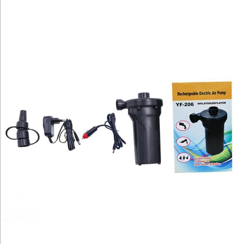 Household Car Dual-Use Battery Pump Outdoor Battery Electric Pump Air Pump Chargable Mattress Inflatable Boat