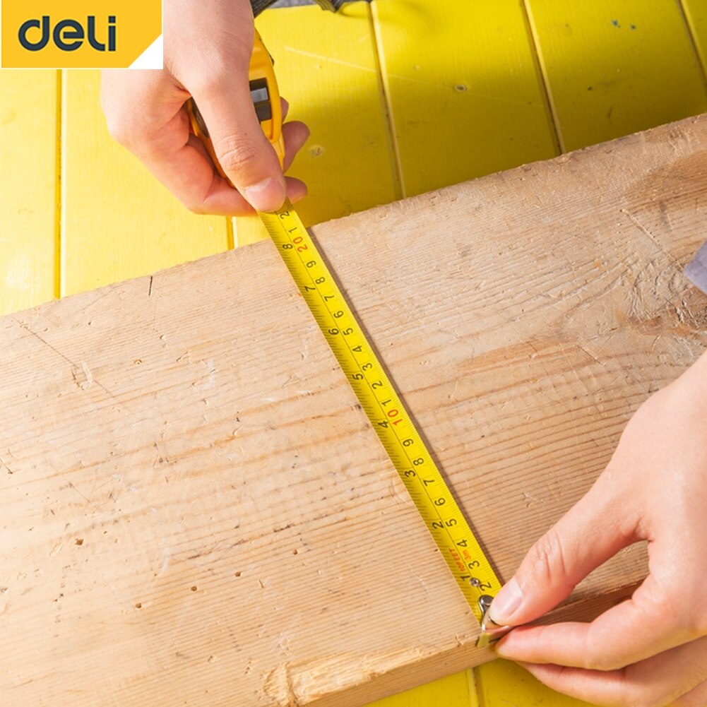 Deli Tape Measure 3/5 Meters A Variety Of Precision And Durable Measuring Ruler Measuring Tape Precise And Clear