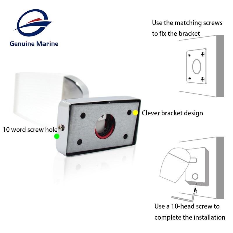12v touch läslampa med usb laddningsport  rv 3w inre lampor led ljus för husbil rv husvagn båt
