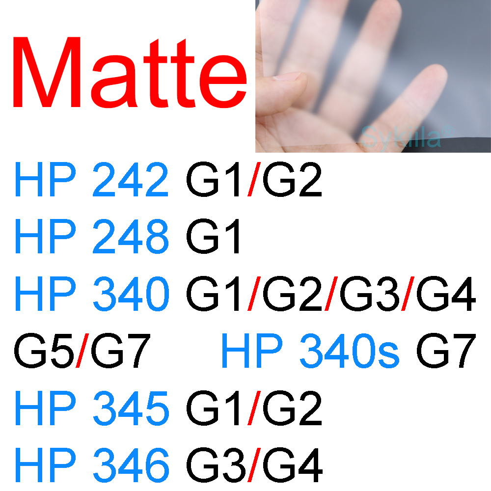 Pellicola salvaschermo per HP 240 G10 245 G9 246 G8 250 G9 255 G8 256 G7 470 G10 G6 G5 G4 G3 G2 Pellicola pelle HD opaca satinata essenziale: Avorio