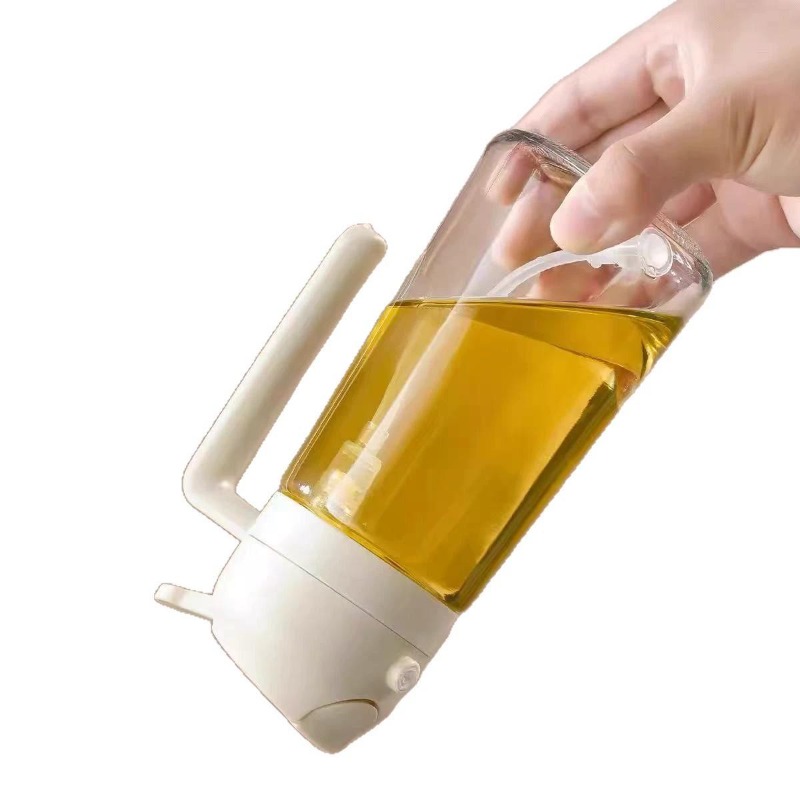 2-in-1-Ölspender und Sprühgerät aus Glas, Famil... – Grandado
