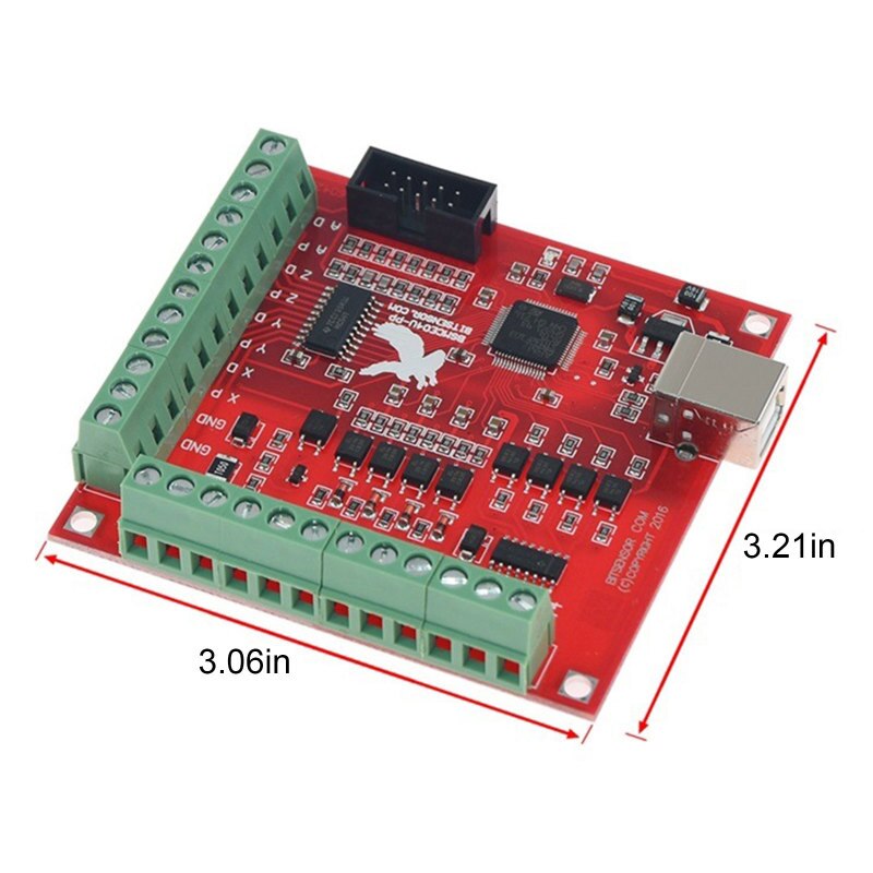 Carte de dérivation CNC USB MACH3 100Khz 4 Axes Gestionnaire D'interface Contrôleur De Mouvement Carte Pilote de Moteur