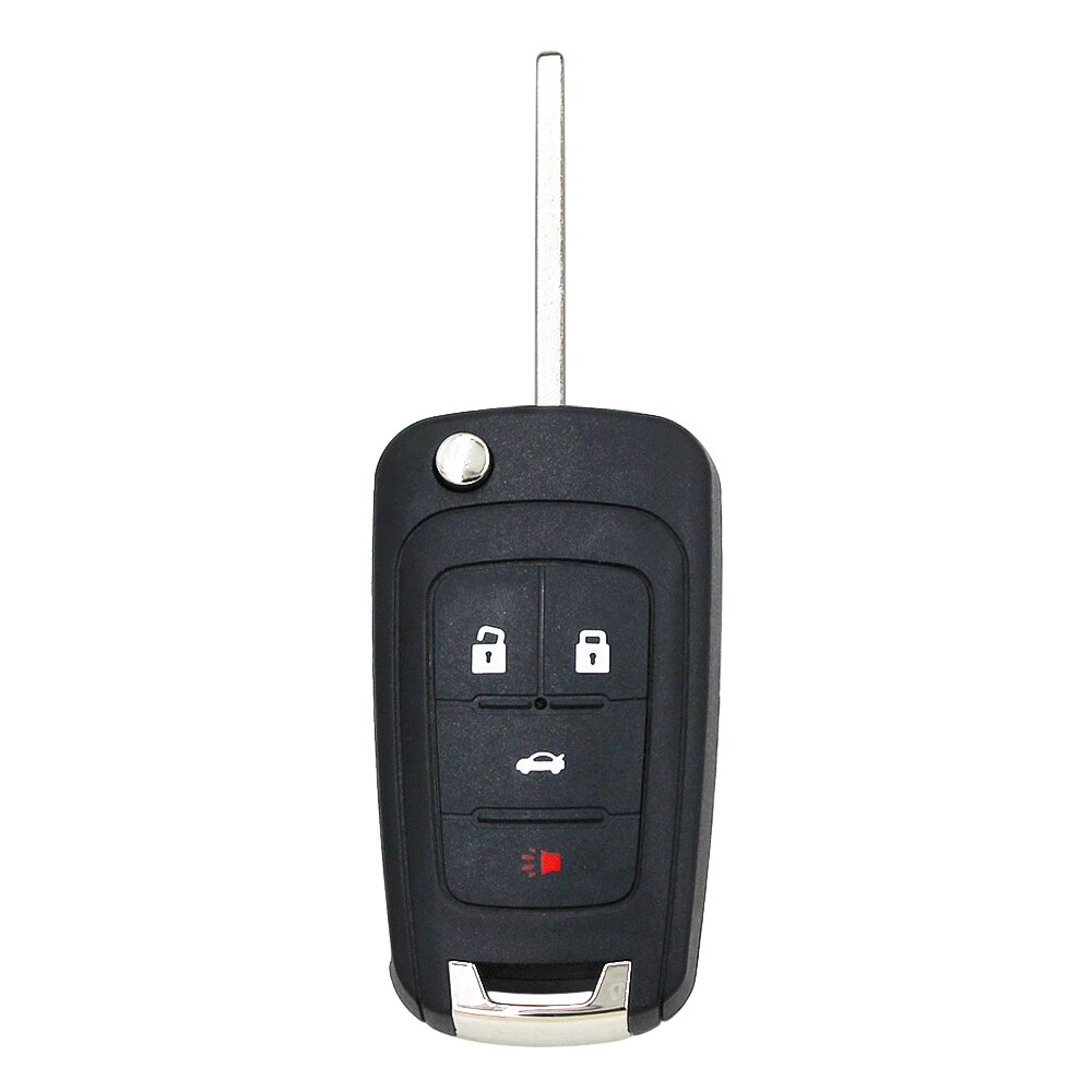 2/3/4/5 Button Flip Remote Key Fob 315MHZ/433MHZ ID46 Chip for Opel Astra J Mokka Insignia Adam Cascade Karl Zafira HU100 Uncut: 4 buttons / 315MHz