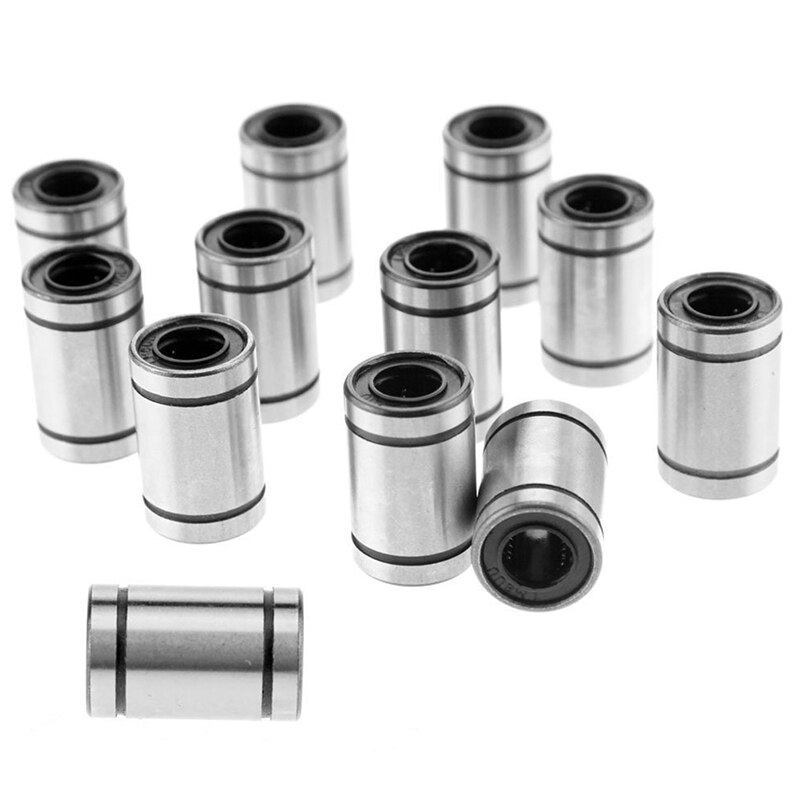 10 pcs/lot LM8UU bague linéaire 8mm CNC roulements linéaires