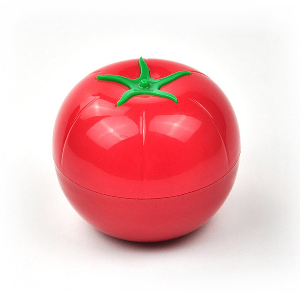 Creatieve Opbergdoos Voedsel Scherper Groente Containers Plastic Box Organizer Verse Opbergdoos TSLM2: red tomato