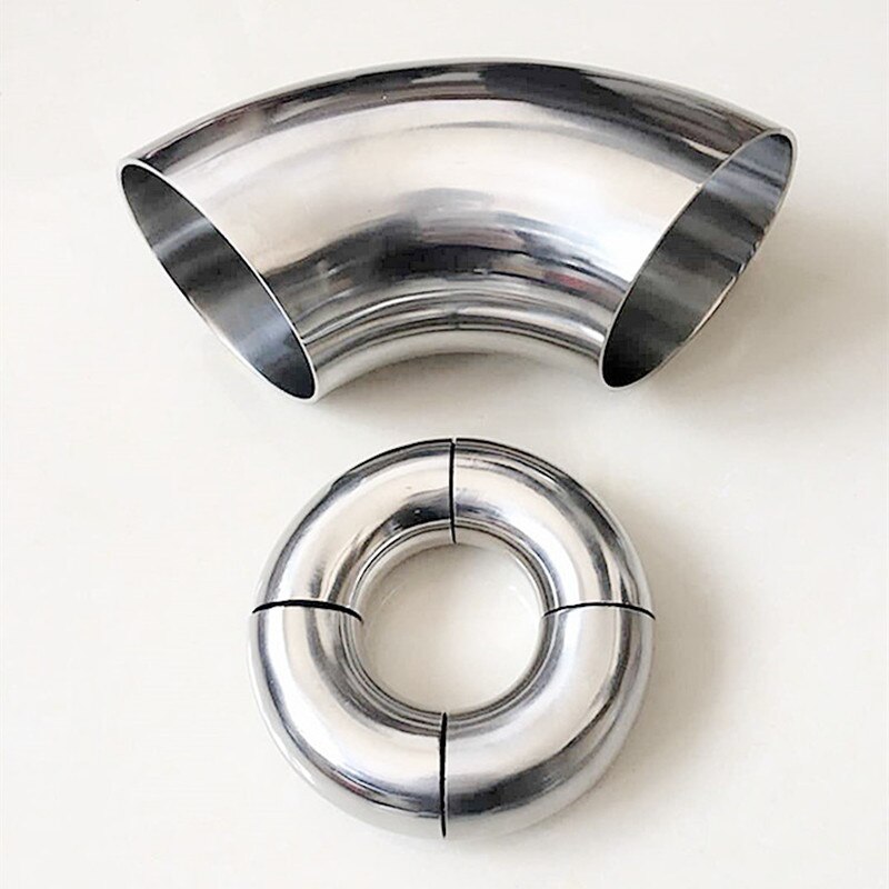 O/D /28/32/34/38Mm 304 Roestvrij Staal Elleboog Sanitaire Lassen 90 Graden buisleidingen