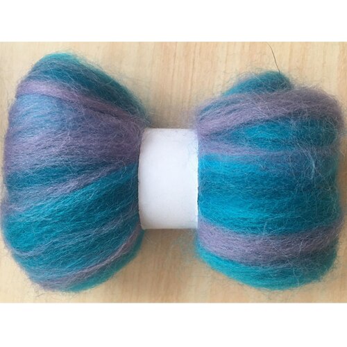 100% Wol Fibre Wol Roving Voor Naaldvilten Hand Spinning DIY 50G 100g 150g 200g 300g 500g: 200g