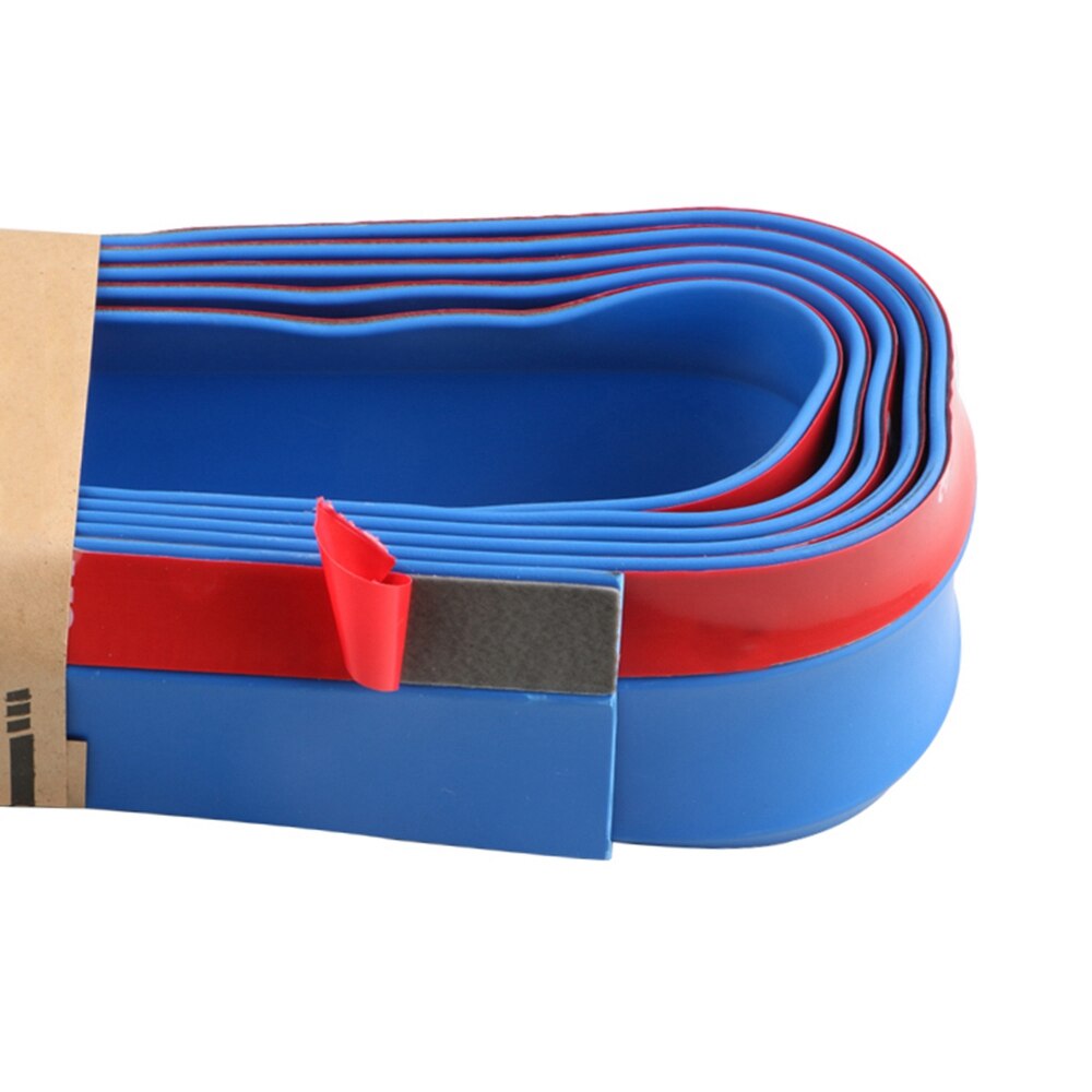 2.5M Universal Car Front Bumper Protector Rubber Guard Car Protector Front Bumper Guards Lip Splitter Auto Bumper Exterior