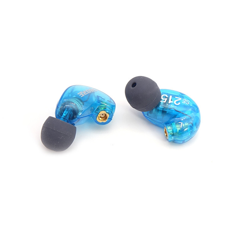 1 par hi -fi 7mm in-ear-hörlurar ljudisolerande hörlurar stereohörlurar med brusreducering för  se215 se535
