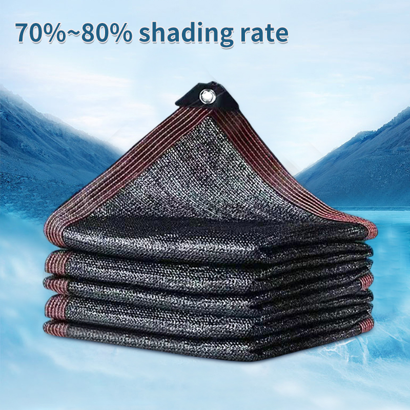 Red parasol de malla para sombra al aire libre, protección UV, toldo para terraza, sombrilla de jardín, tela para balcón, vela para sombra de sol, toldo para terraza: 3m * 3m / Borgoña