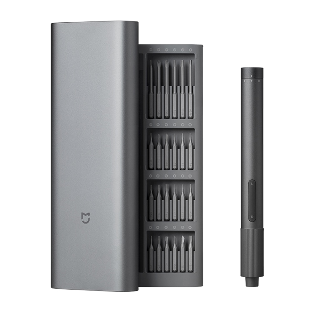Original xiaomi mijia uso diário kit de parafuso 24 precisão bits magnéticos alluminum caixa parafuso driver xiaomi kit casa inteligente: Default Title