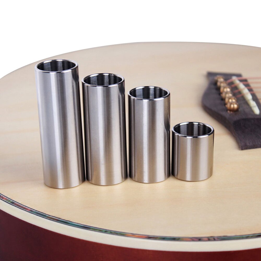 1 piece Steel Guitar Slide Inner Diameter 21mm Thickness 2mm Length 28/51/60/70mm Stainless Smooth Slider