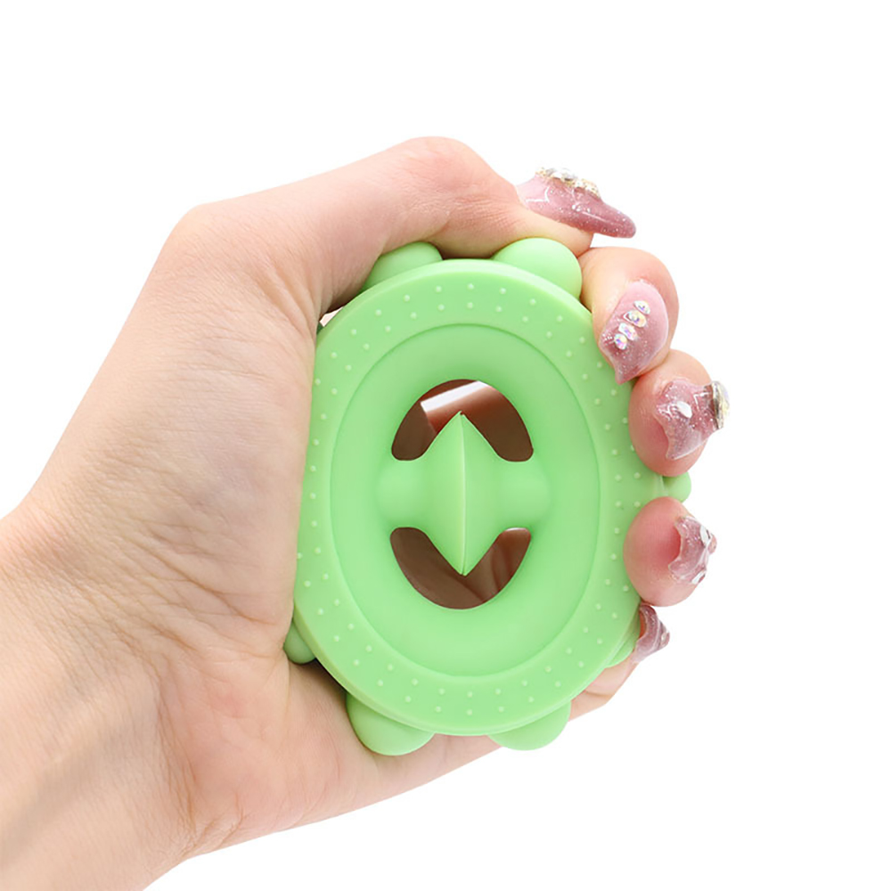 Grijper Anti Stress Vinger Hand Grip Relief Stress Fidget Speelgoed Volwassen Kind Eenvoudige Kuiltje Stress Siliconen Speelgoed Decompressie