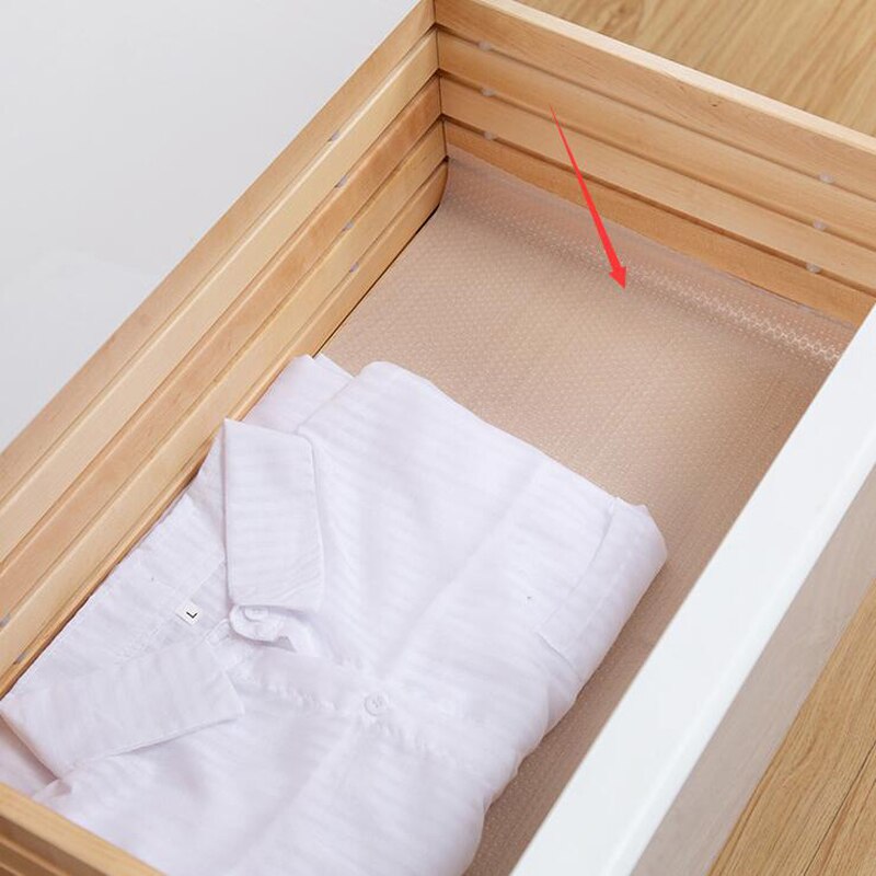 45 * 150cm klar wasserdicht öldicht Regalabdeckung matt Schublade Liner Schrank rutschfeste Tabelle selbstklebende Küchenschrank Kühlschrank