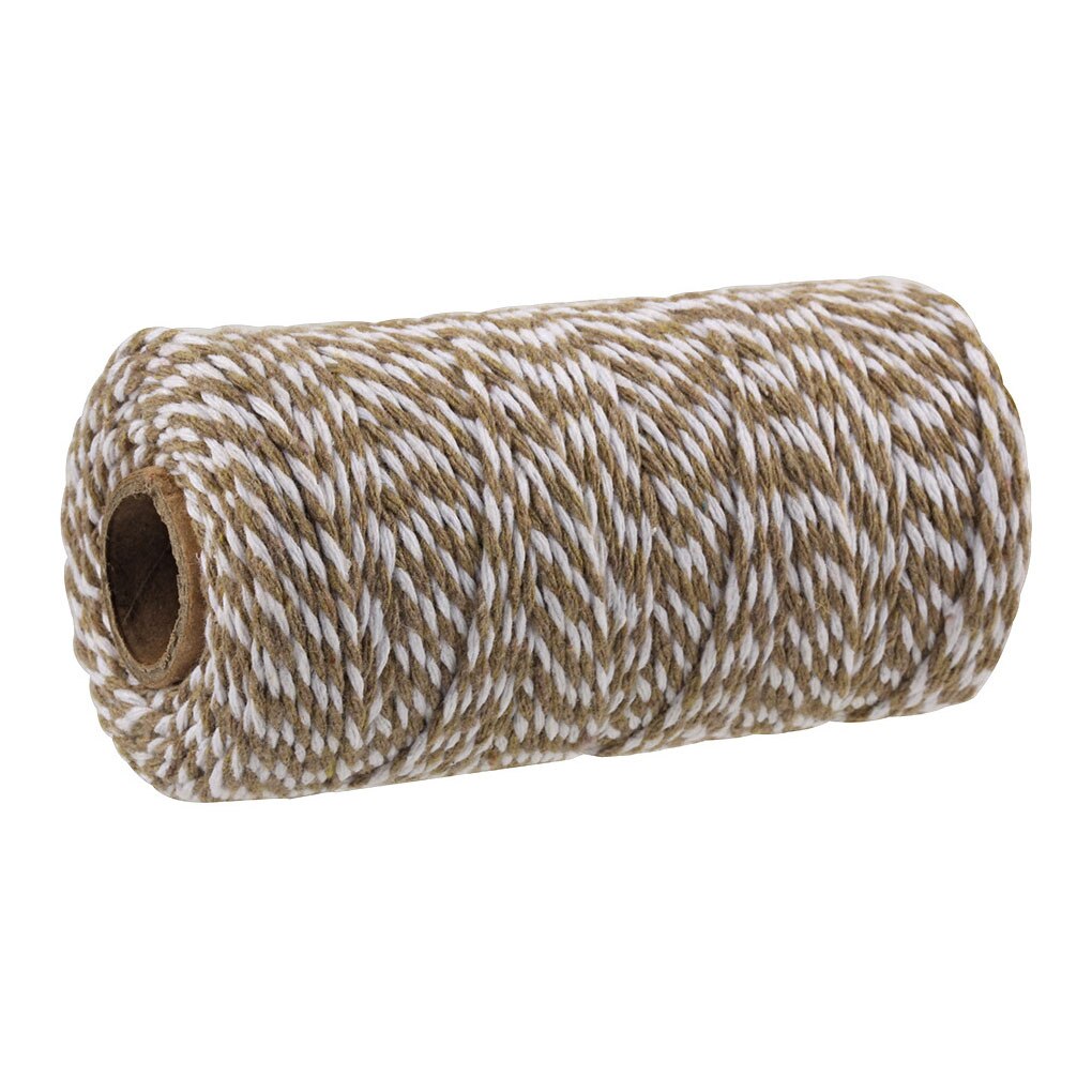 100 mètre 2mm coton boulangers ficelle ficelle coton cordons corde pour décor à la maison à la main noël emballage artisanat bricolage emballage: 11