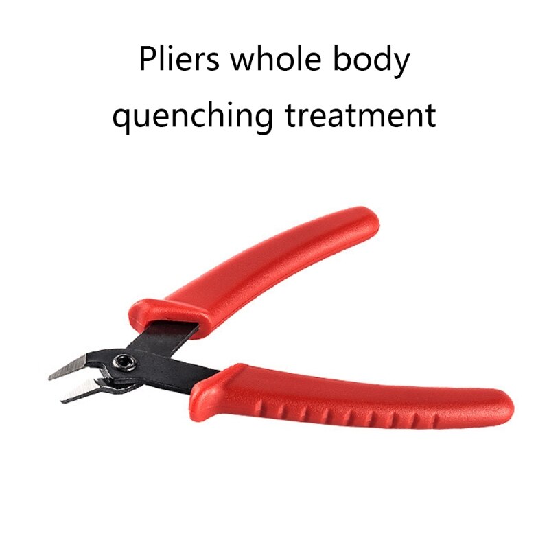 Small Soft Cutting Crimper Pliers for Cutting Plastic Products Trimming Small Lines Industrial Electronic Pliers