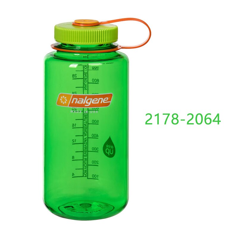 Nalgene draussen Sport Weithals-Wasserflasche, tragbar, auslaufsicher, Kunststoff, Wasserbecher, Fitness-Getränk, Wasserflasche, Reisen, Wandern, 1000 ml: 2178-2064