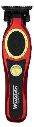 Electric Clippers WMARK NG-7230 Men's Oil Head Engraving Scissors Charging Base Hair Salon: Red