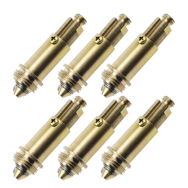 6 PCS Sink Plug Replacement Basin Bath Waste Click Clack Spring Brass Plug Bolt For Kitchen Sink Bath Tub Drain Stopper: Default Title