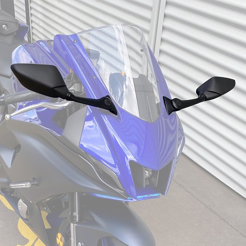 Motorcycle Black Side Achteruitkijkspiegels Voor Yamaha YZF-R7 YZF R7 YZF R7 2022-2024 2023