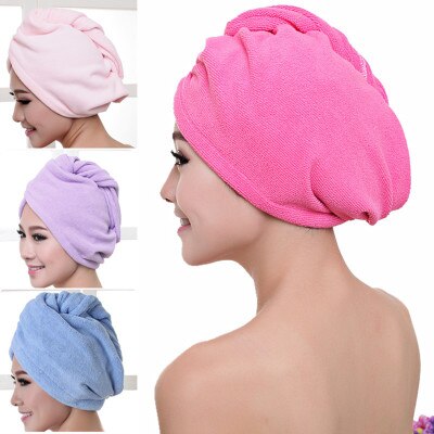 Dikke microvezel zachte badhanddoek haar droog snel drogend damesbadhanddoek badgereedschap huishoudelijk product badhanddoek douchekap