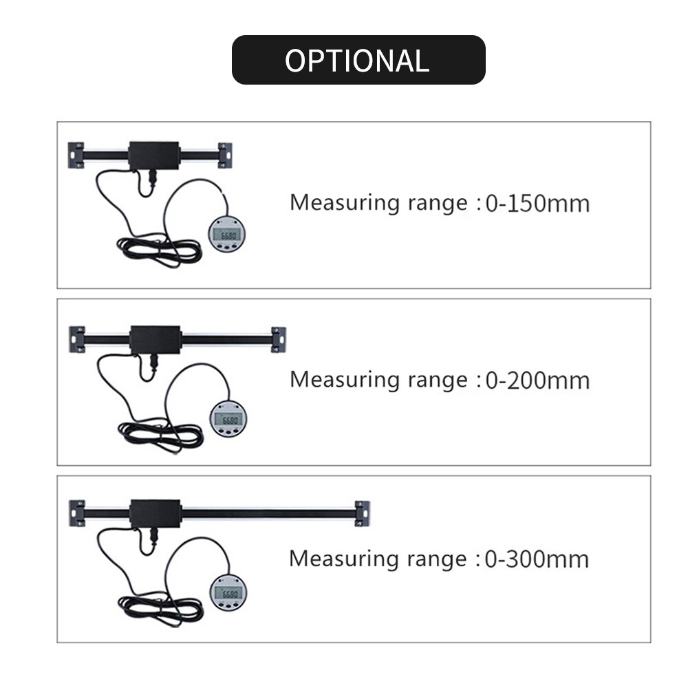 Échelle de lecture linéaire numérique règle verticale magnétique à distance affichage externe règle machines-outils outil de mesure pour tour de moulin