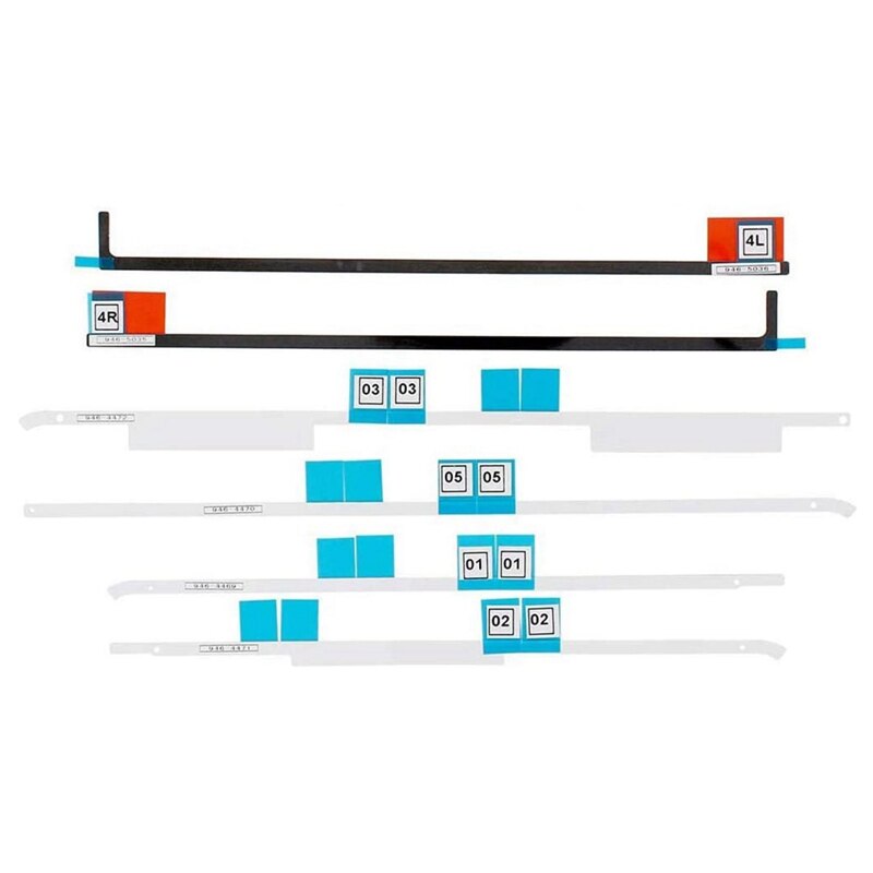 Lcd-display-klebestreifen, klebeband, öffnungsrad, griff, werkzeugset für imac  a1418 a1719