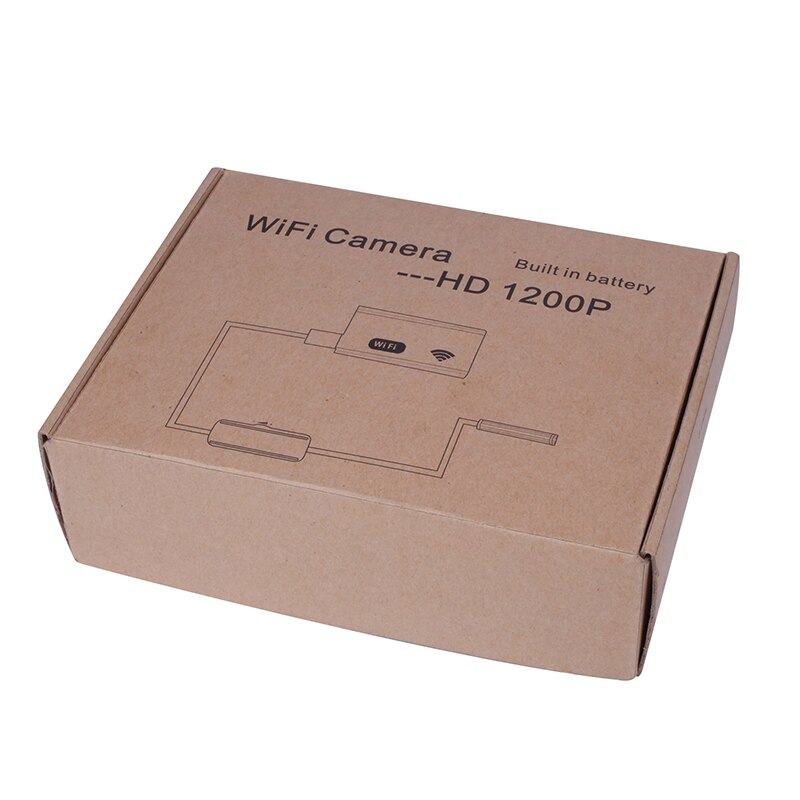 F130 Wifi Endoscoop Camera 8Mm Lens HD1200P Zachte Harde Draad Draadloze Waterdichte Inspectie Borescope Voor Pc Android Ios Geel