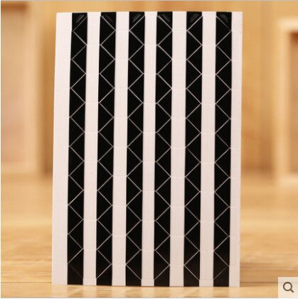PVC Stickers DIY Photo Albums Frame Corner Paste Manual Photo Album Picture Decoration Accessories: black white