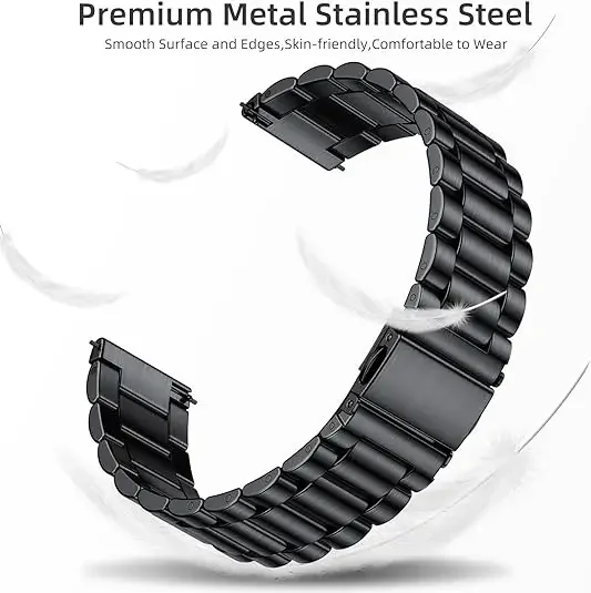 Roestvrij stalen band voor Redmi Watch 5 3 Actieve metalen vervangende armband voor Xiaomi Redmi 5 Lite 3 Lite horlogebandaccessoires