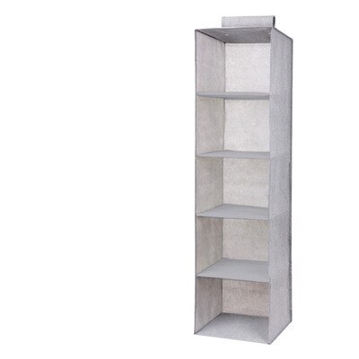 Armadio appeso borsa portaoggetti interstrato tipo di cassetto appendiabiti organizzatore portatile appendiabiti organizzatore nuovo: grey5