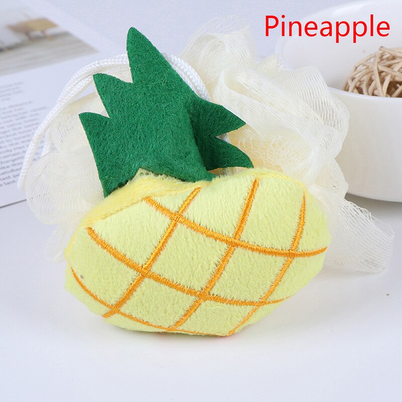 Cotton Baby Bath Brush Cartoon Soft Baby Bath Sponge Powder Puff Cute Children Newbron Infant Shower Product Rubbing Towel Balls