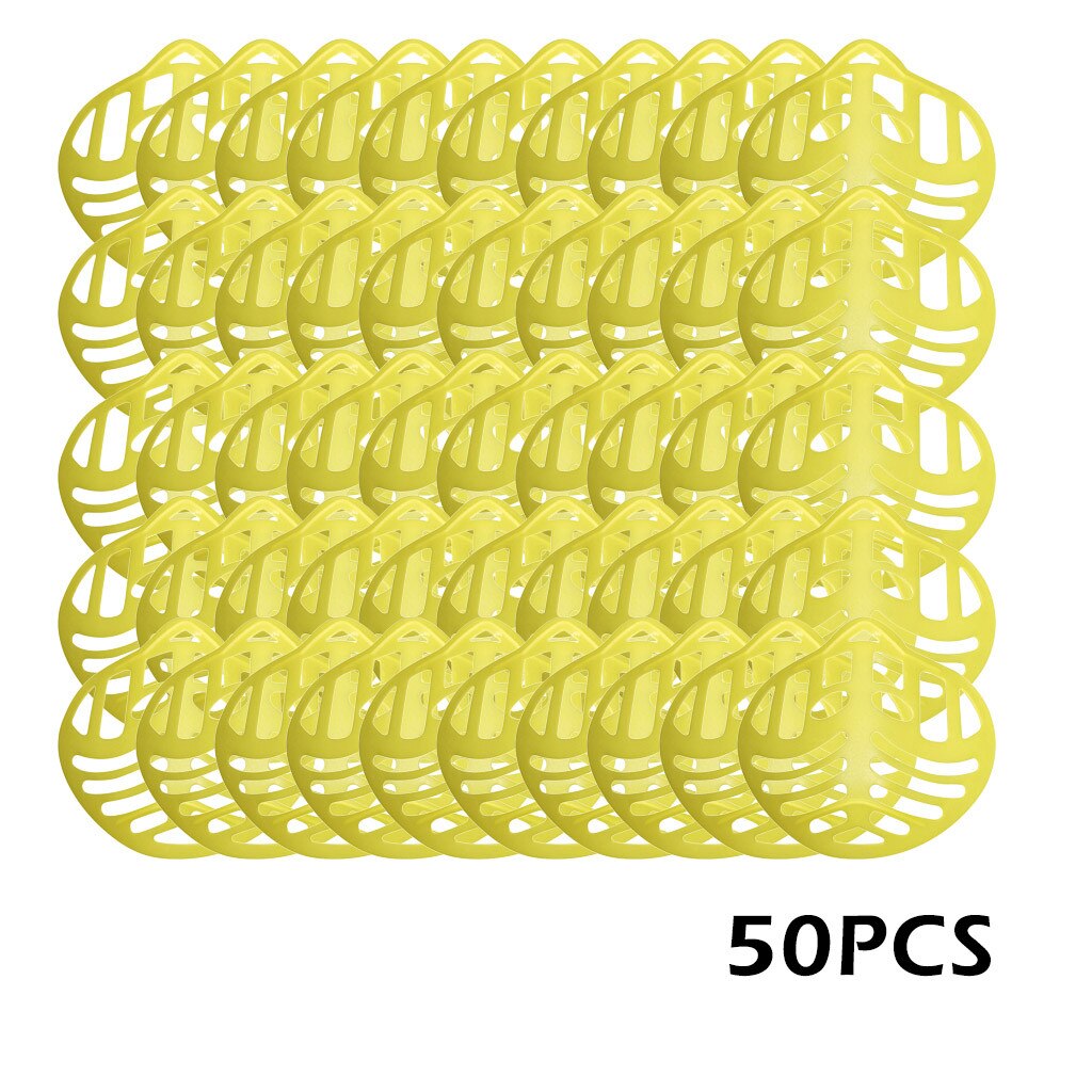 Support pour masques buccaux 3D en Silicone, 5/10/15/20/30/40/50 pièces, aide à respirer et augmente l'espace pour augmenter la respiration: F