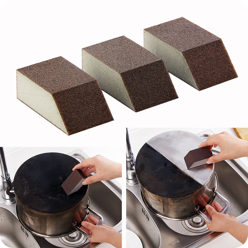 Nettoyeur de vaisselle outils de vaisselle | Offre spéciale 1 pièce éponge magique de lavage de bol, fenêtre magique outils de cuisine, casserole de verre, brosse de nettoyage forte 1 pièce