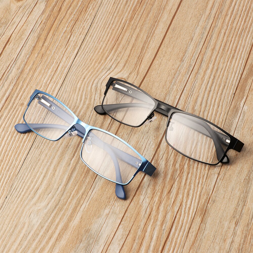 neue herren Geschäft Lesebrille Titan Legierung Rahmen Männlichen Hyperopie Brillen flexibel Tragbare Gläser