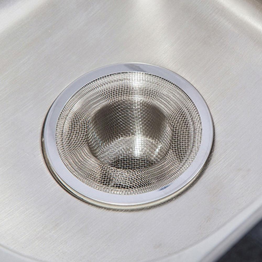 2 Pcs Silicone Outer Ring Sink Filter Screen Strainer Drain Sink Filter Sink Stopper Bathtub Hair Colander Strainer